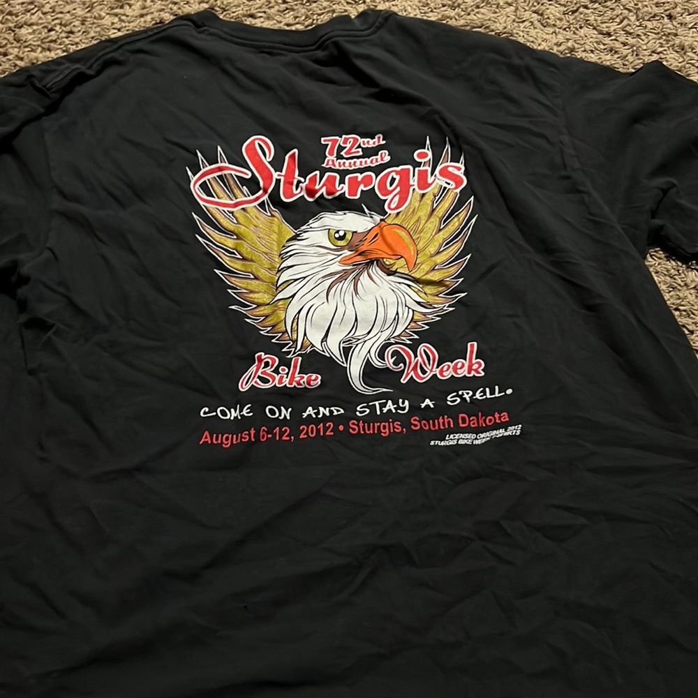 Vintage biker week shirt size xl